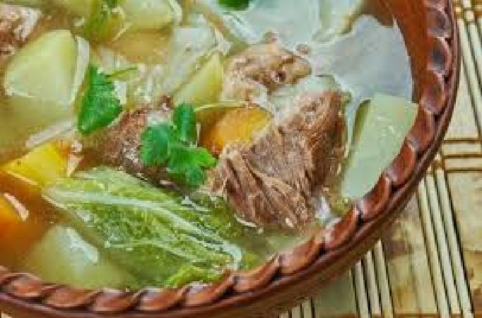 Bắp cải nấu với thịt bò
