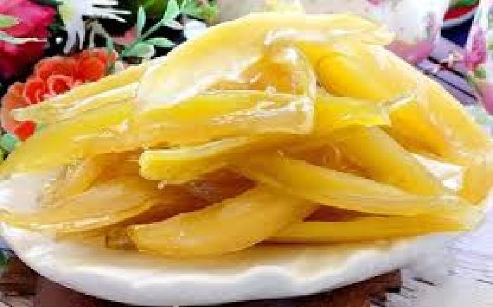 mứt xoài xanh dẻo