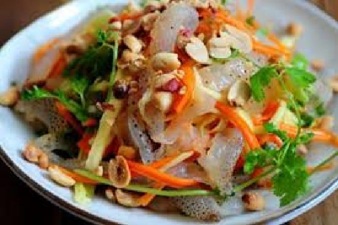 Nộm sứa xoài xanh
