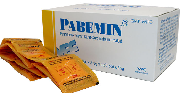 Thuốc hạ sốt Pabemin