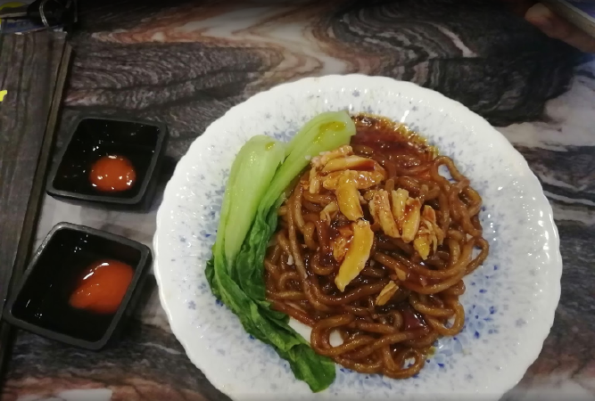Bánh canh xào cua xé