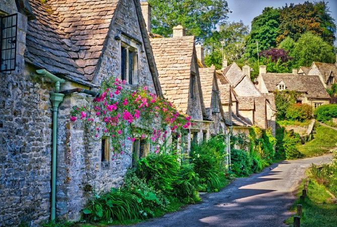 Làng cổ Bibury, Anh