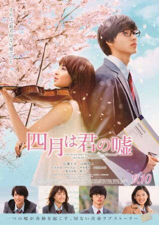 YOUR LIE IN APRIL – LỜI NÓI DỐI THÁNG TƯ (2016)