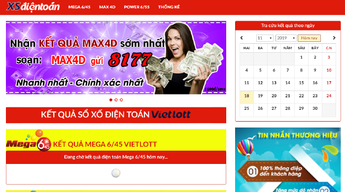 Website xsdientoan.com