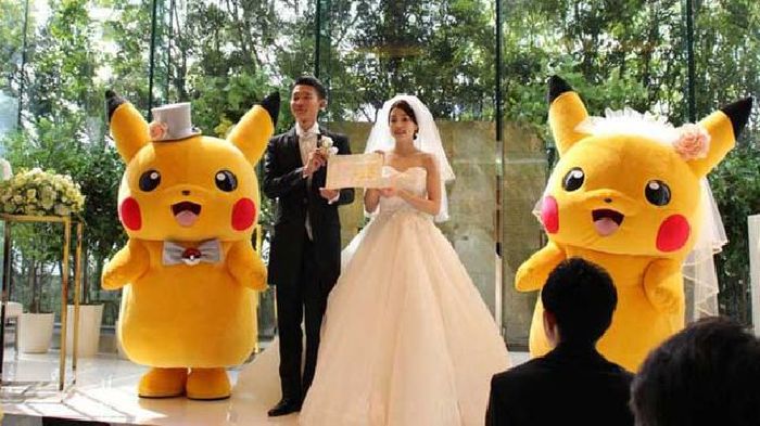 Bạn có thể tổ chức đám cưới Pokemon tại Nhật Bản