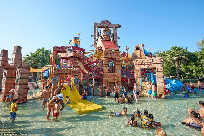 Công viên nước Aquaventure, Nassau, đảo New Providence, Bahamas