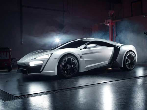 8,W Motors Lykan Hypersport