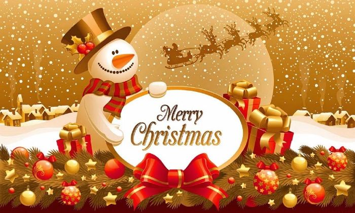 We wish you a Merry Christmas