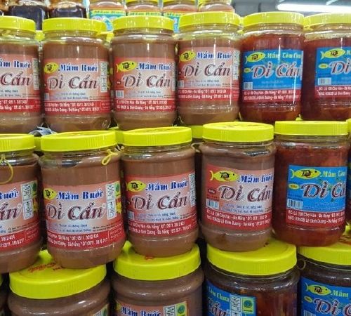 Mắm ruốc, mắm nêm Dì Cẩn