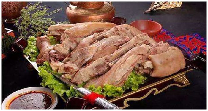 Hand grilled meat