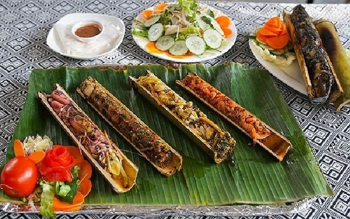 Các món ăn trong ống lộ ô