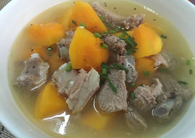 Món canh đu đủ