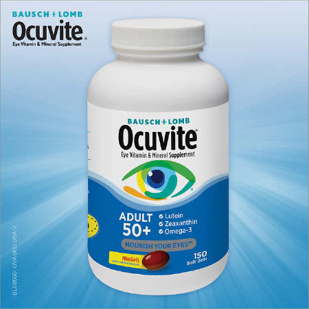 Baush + Lomb Ocuvite 50 +
