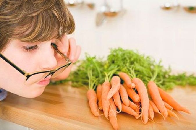 Cà rốt giúp mắt sáng