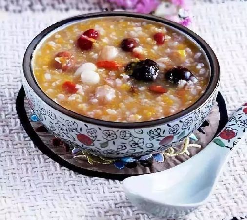 Wheat berry porridge