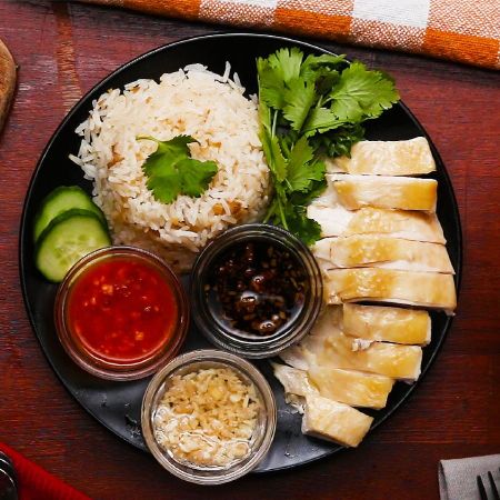 Singapore Hainan Chicken Rice
