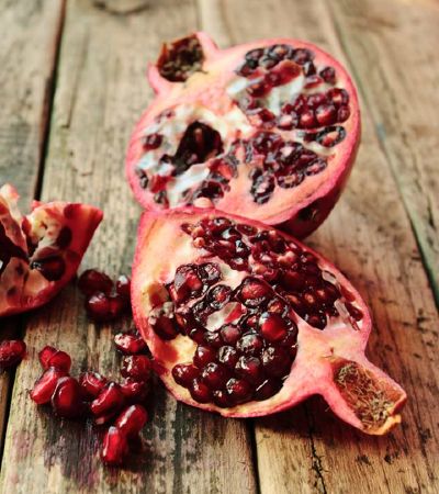 Pomegranate peel