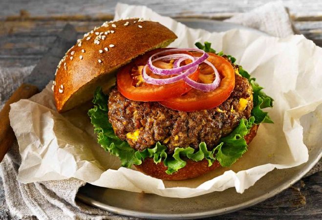 Cửa Hàng Thức Ăn Nhanh Burger Tiện Lợi