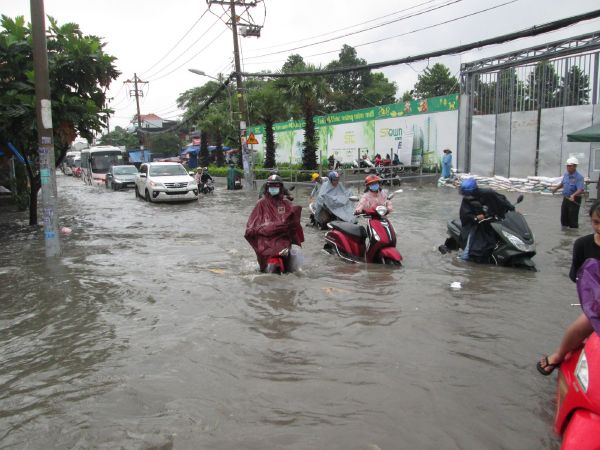 Khu trọ có bị ngập lụt không?
