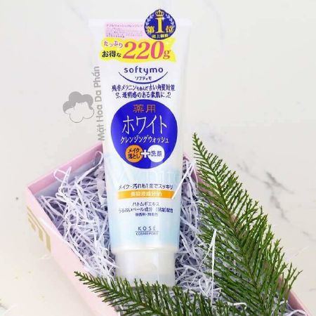 Sữa rửa mặt Kose Softymo White Nhật Bản