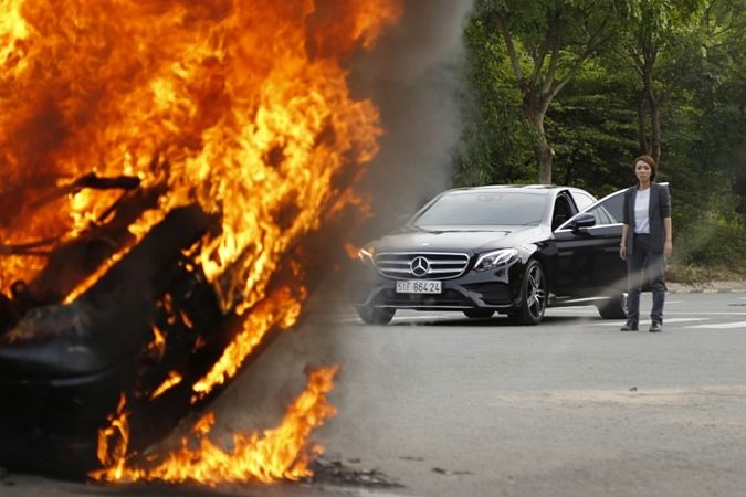 Xe hơi luôn nổ khi bị va chạm mạnh
