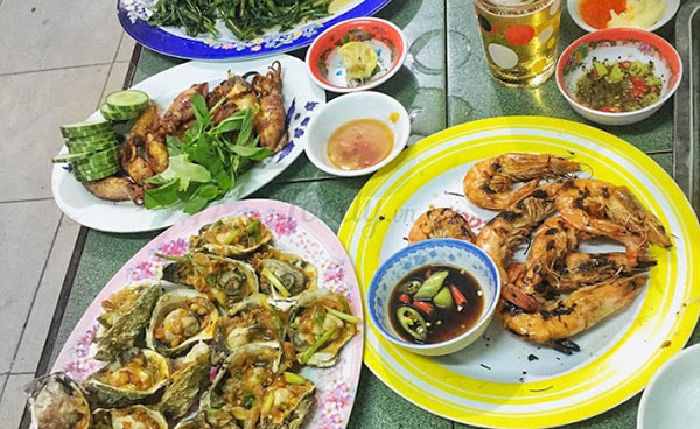 Hải sản Bé Thân – Lăng Cô