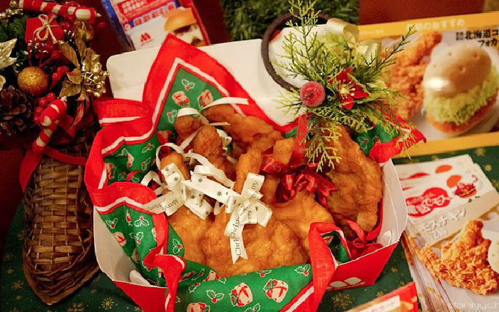 Đêm Giáng Sinh tại cửa hàng KFC