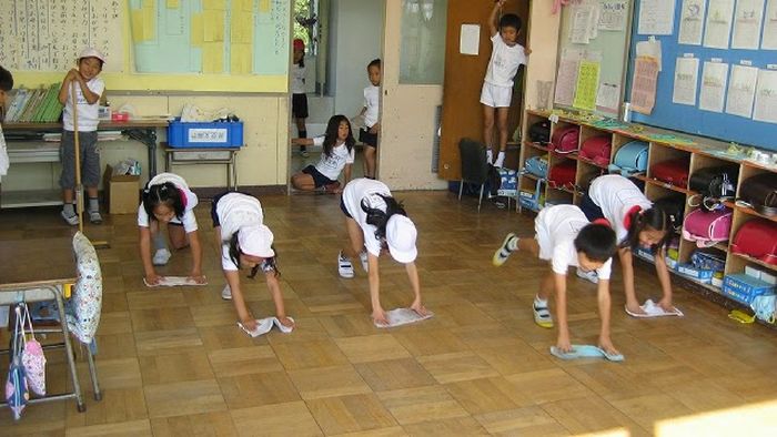 Không có lao công trong trường học