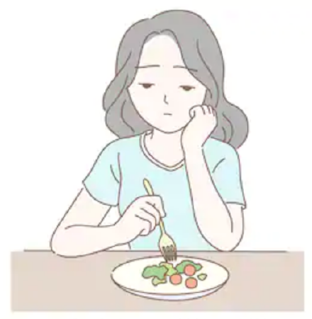 Ăn nhiều hoặc chán ăn