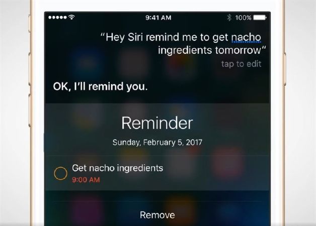 Nhờ Siri nhắc nhở nếu bạn hay quên