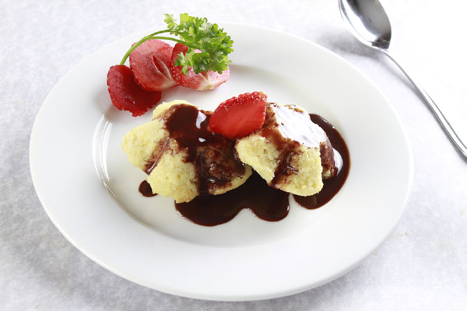 Súp và bánh pudding