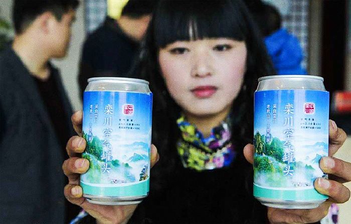 Không khí đóng hộp