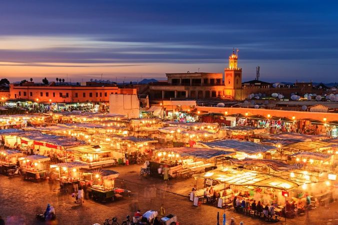 Chợ đêm Marrakech, Marrakech, Ma-rốc