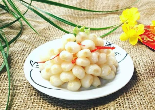 Củ kiệu muối chua (không cần dấm)