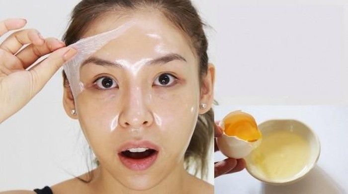 Măt nạ lòng trắng trứng