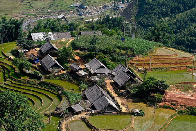 Bản làng người dân tộc