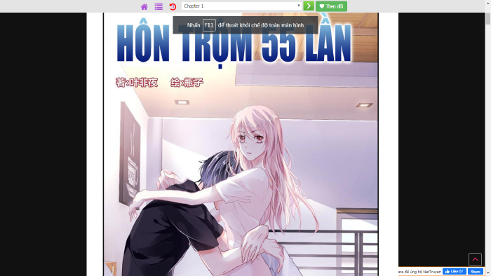Hôn trộm 55 lần