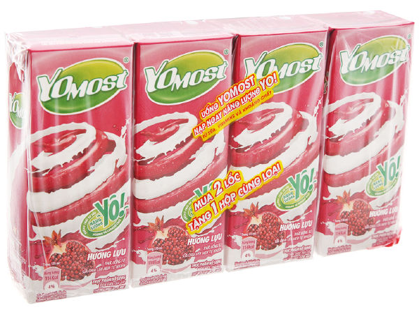 Sữa chua uống YoMost lựu