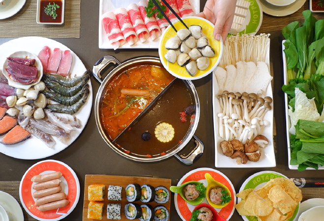 Lẩu băng chuyền Kichi Kichi – Lotte Mart