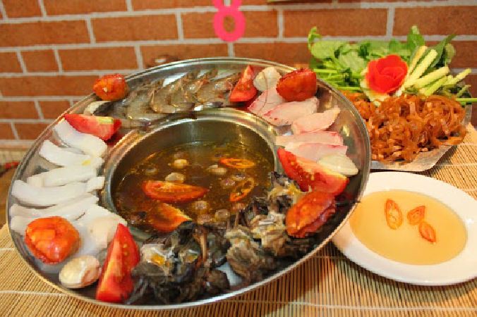 Quán lẩu cua đồng TP Vinh