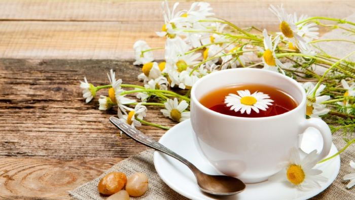 Trà hoa cúc giúp giải nhiệt
