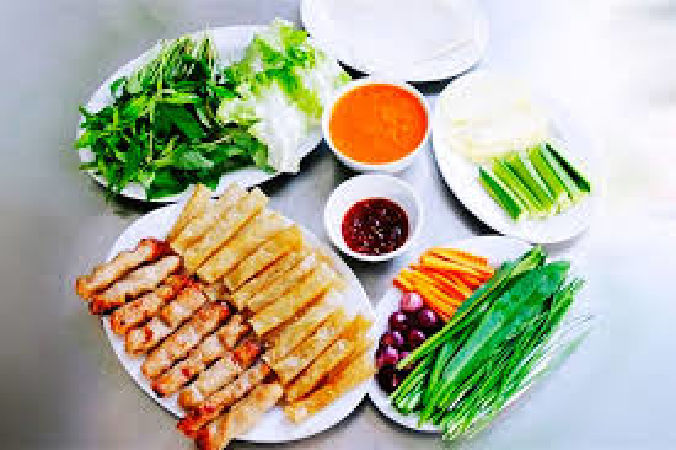 Nem nướng Bà Cụ, ngõ Trạm