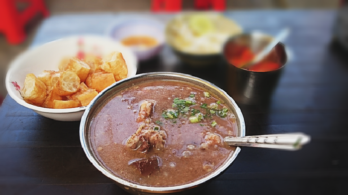 Cháo lòng bà già
