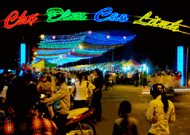Chợ đêm Cao Lãnh