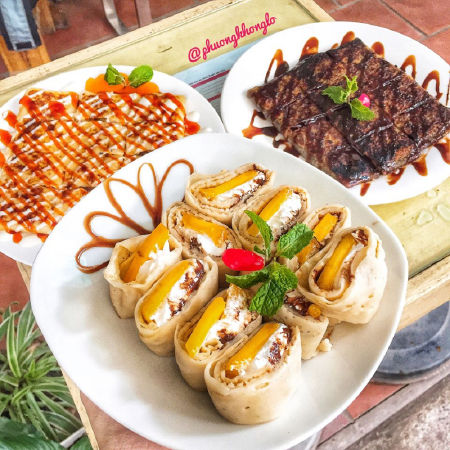 Crepes K – Số 2 ngõ 91 Chùa Láng, Đống Đa (25k-55k)
