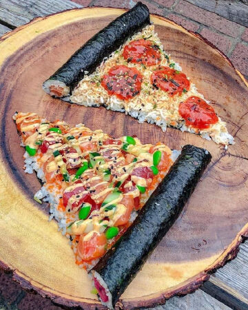 Sushi Pizza