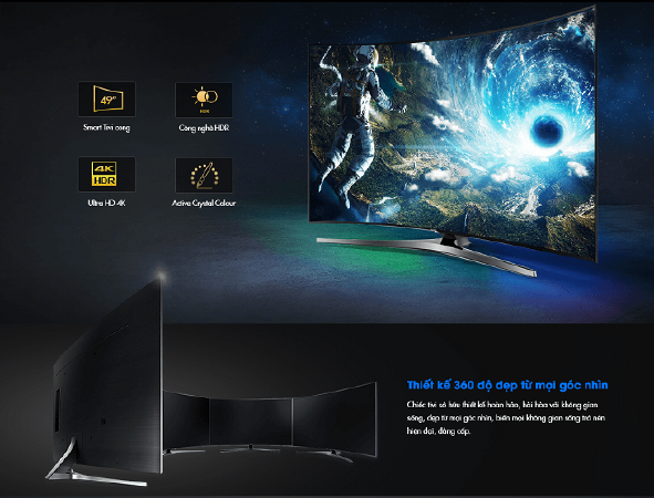 Smart Tivi Cong Samsung 55 inch UA55MU6500