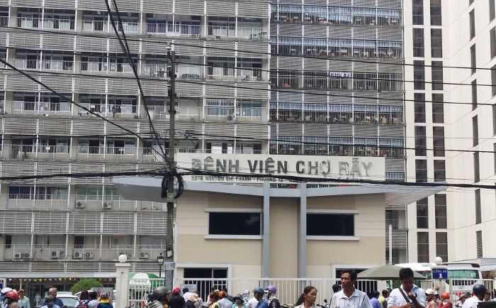 Bệnh viện Chợ Rẫy.