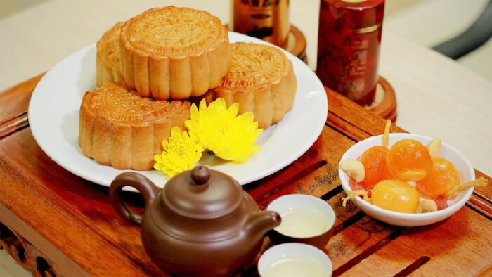 Bánh trung thu Đồng Khánh.