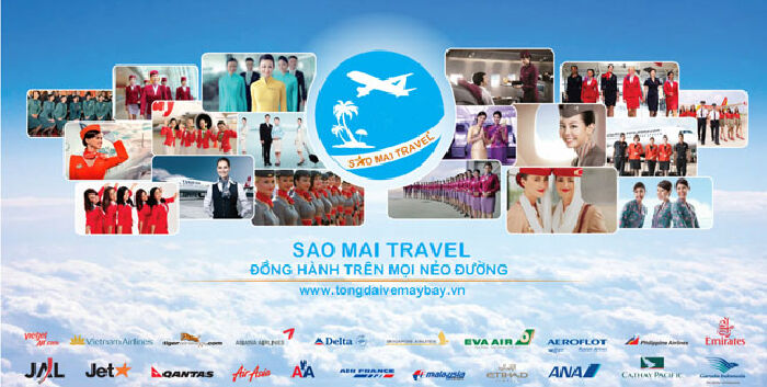 Đại lý vé máy bay Sao Mai